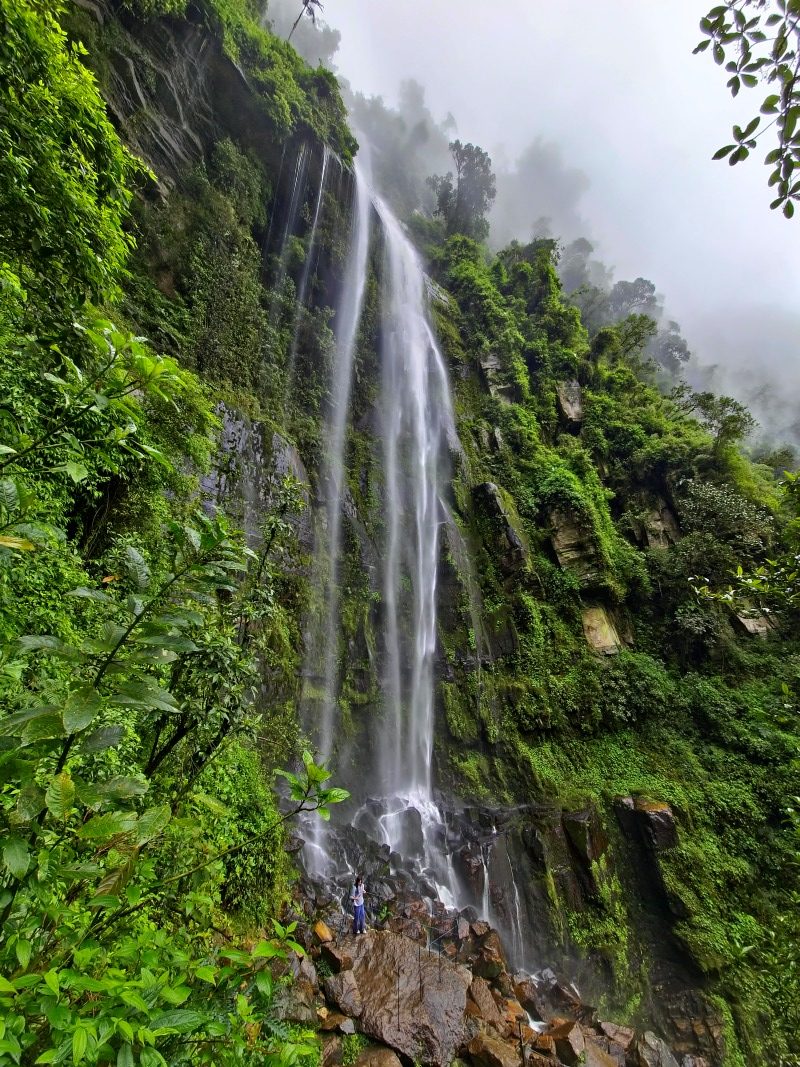 La Chorrera Waterfall Close Waterfall