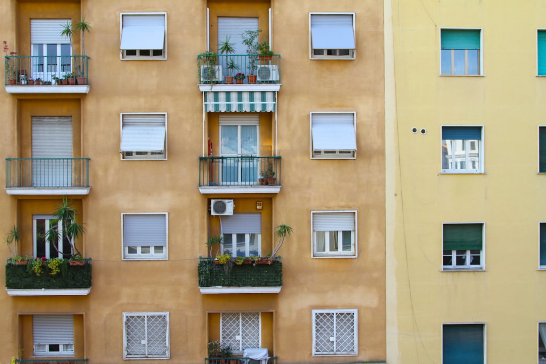 Bogota Apartment yellow high-rise building-rental